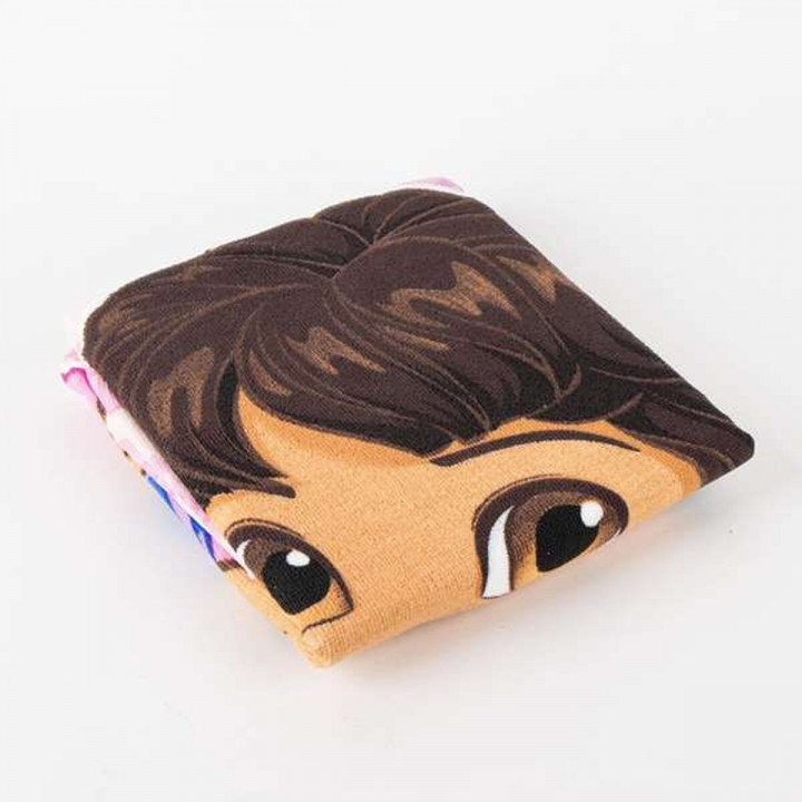 Poncho-Handdoek met Capuchon Dora The Explorer Licht Roze 55 x 77 cm