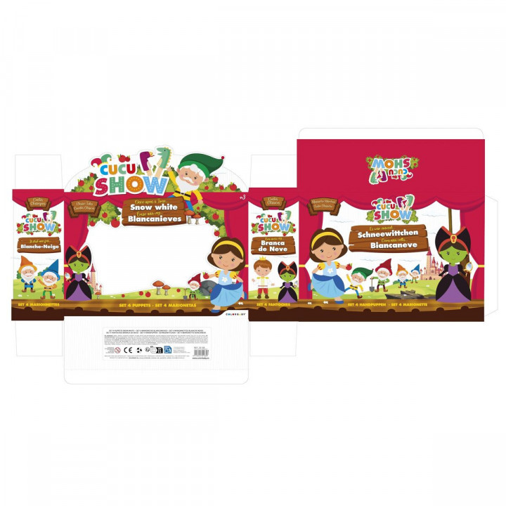 Muñeca de Trapo Colorbaby 25cm Plástico