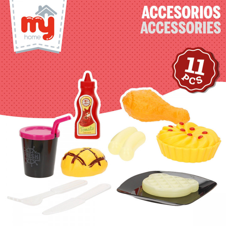 Speelgoed friteuse Colorbaby