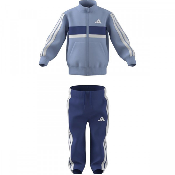 Completo Sportivo per Neonati Adidas 3Bandas Tib Acqua