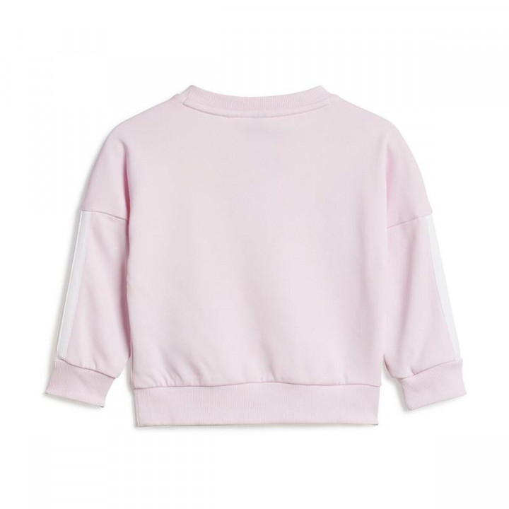 Sports Outfit for Baby Adidas 3 Bandas French Terry Jogger Pink