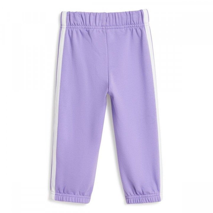 Baby-Sportset Adidas 3 Bandas French Terry Jogger Rosa