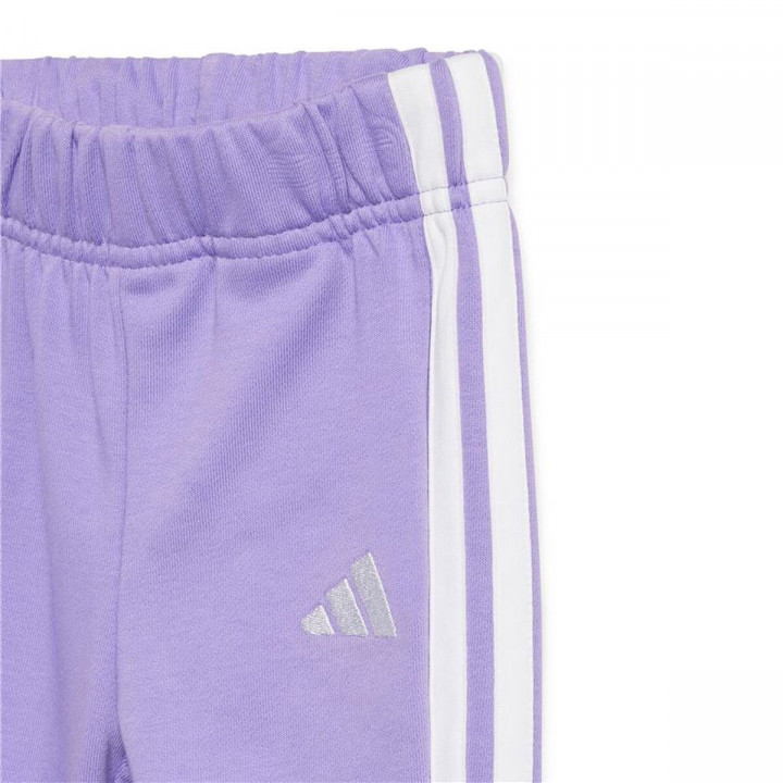 Sports Outfit for Baby Adidas 3 Bandas French Terry Jogger Pink
