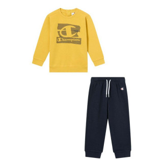 Completo Sportivo per Neonati Champion Giallo