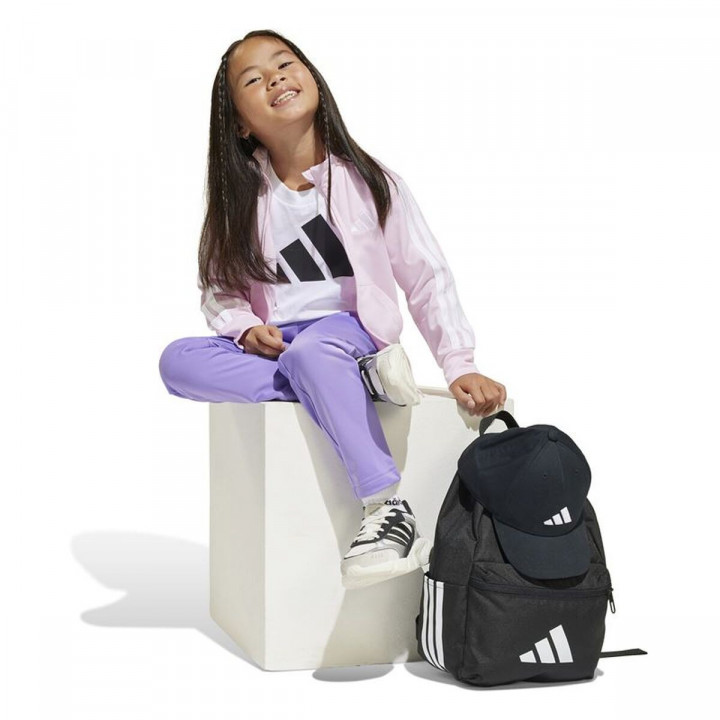 Children’s Tracksuit Adidas 3 Bandas Training 205 Pink