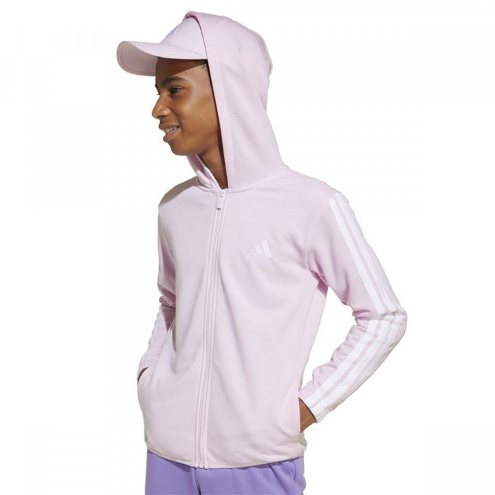 Joggingpak voor kinderen Adidas 3Bandas Mahonie