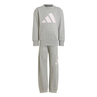 Tuta da Bambini Adidas Lk Bl French Terry Jog Grigio