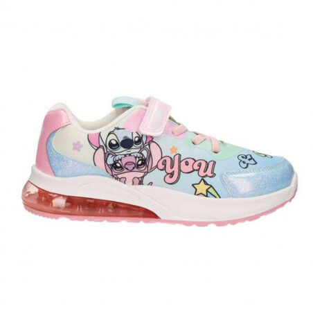 Sports Shoes for Kids Stitch Light Blue