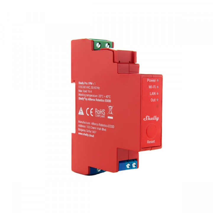 Relaismodule Shelly DIN PRO 1PM