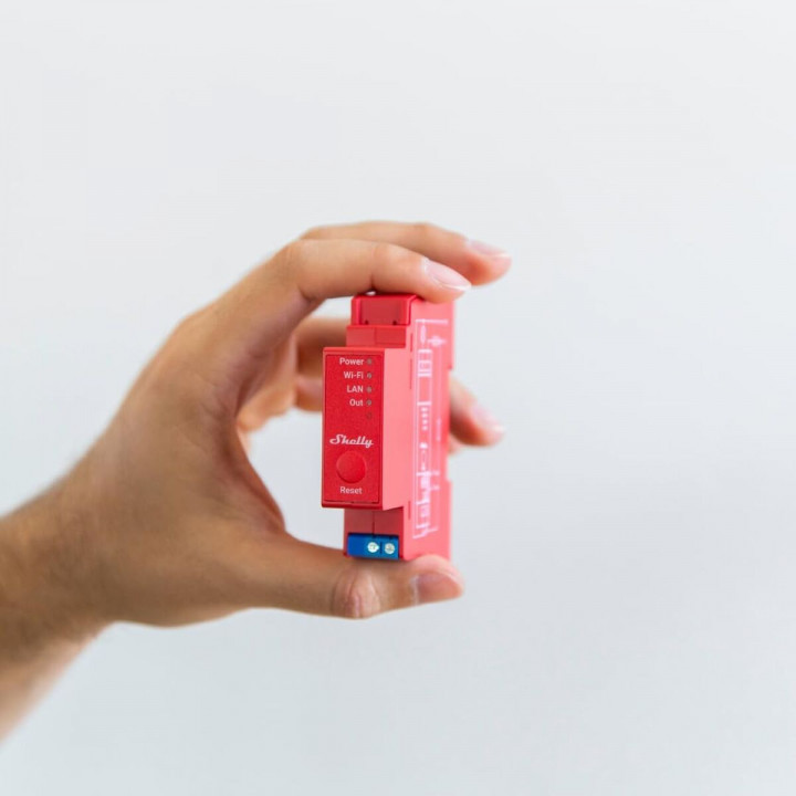 Shelly Relé Wi-Fi LAN BT DIN PRO 1PM