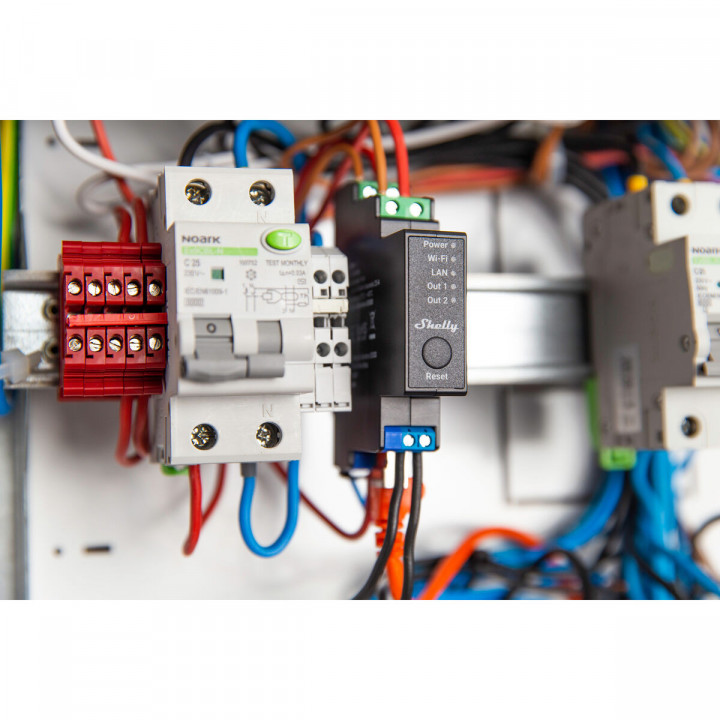 Relais-Modul Shelly DIN PRO 2PM