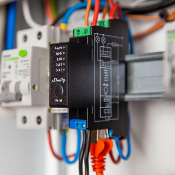 Relay Module Shelly DIN PRO 2PM