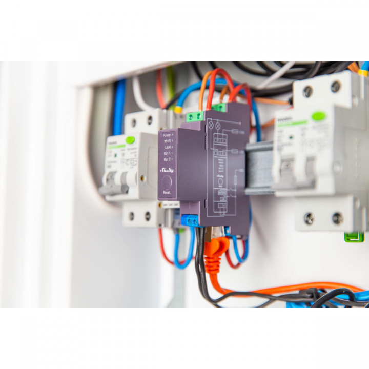 Module relais Shelly DIN PRO 2