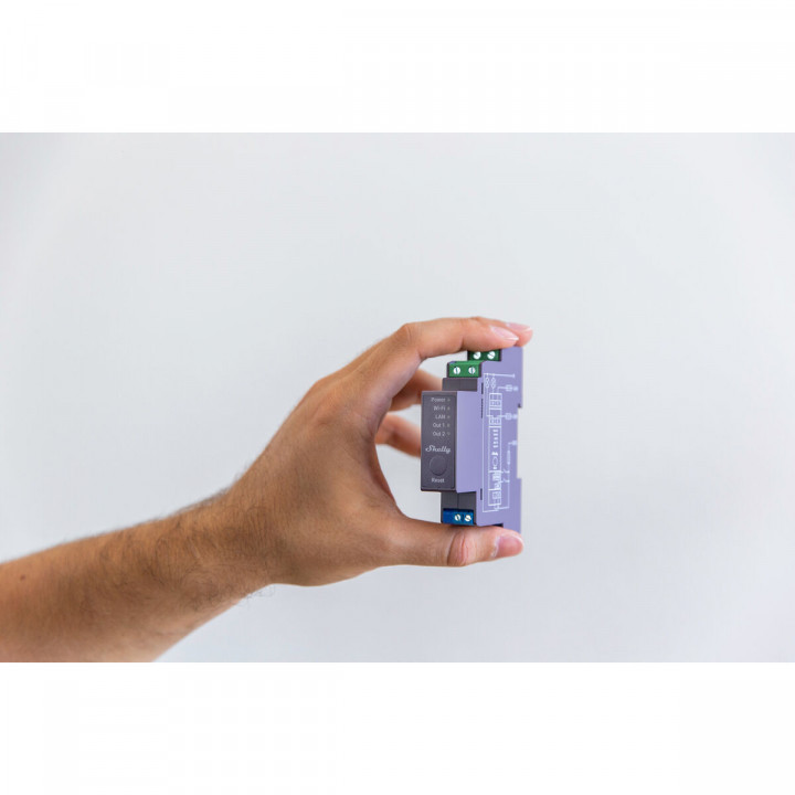 Module relais Shelly DIN PRO 2