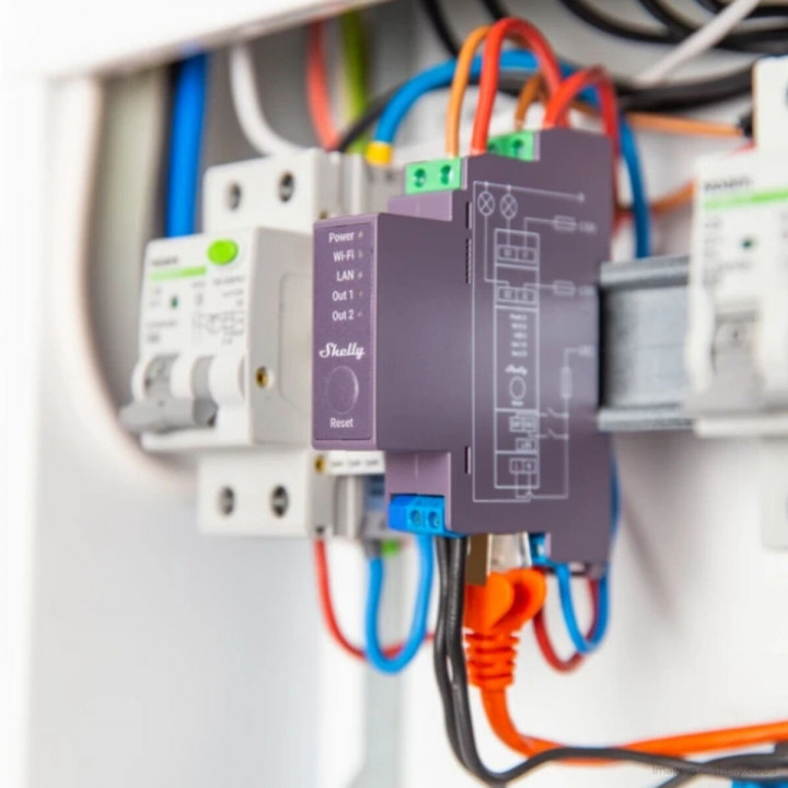 Relais-Modul Shelly DIN PRO 2