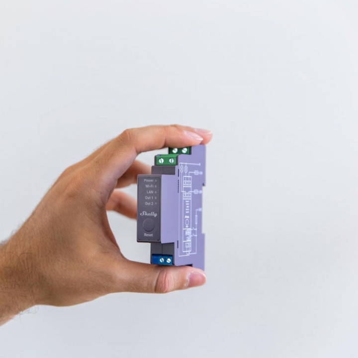 Módulo Relè Shelly DIN PRO 2