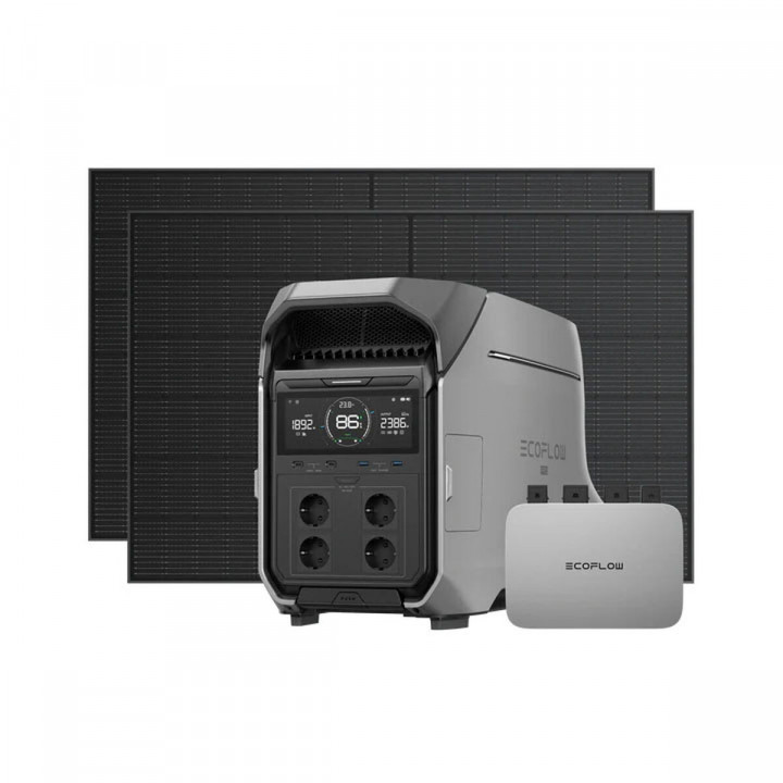 Centrale électrique portable Ecoflow Delta 3 Pro 4000 W