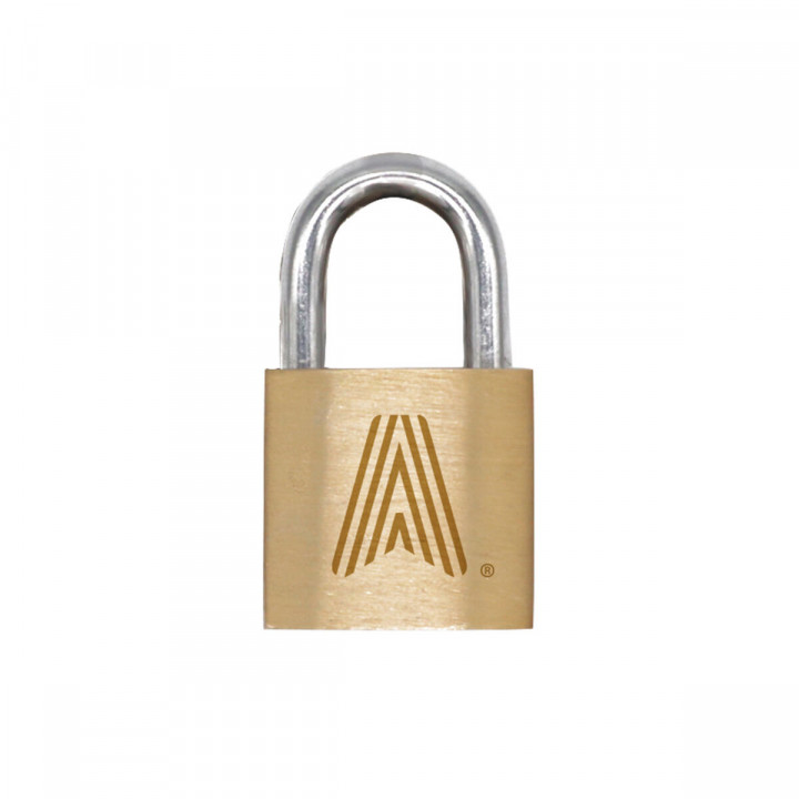 Lucchetto con chiave Scape Travel XMM-K01 Ottone Rettangolare