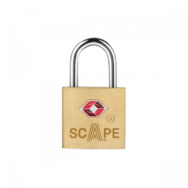 Scape Travel Candado TSA bronce