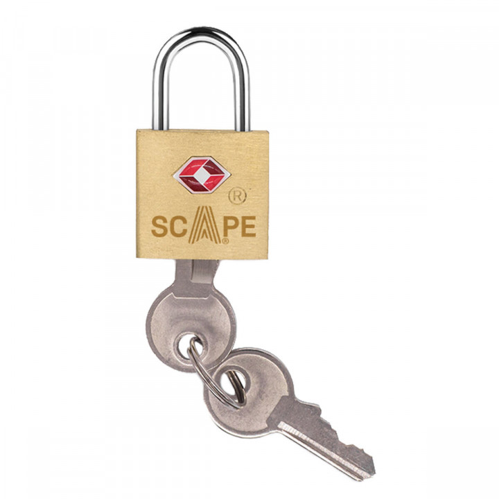 Sleutelslot Scape Travel TSA-386 Blik Rechthoekig