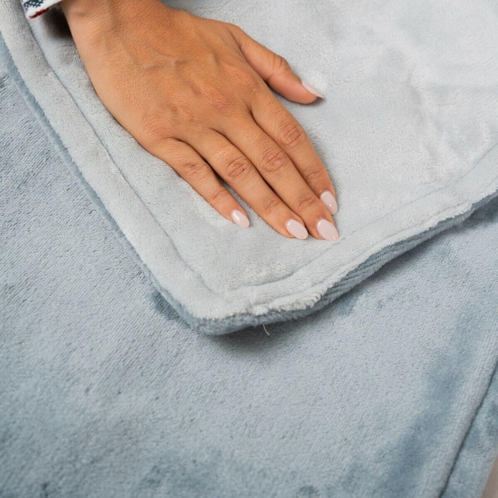 Coperta Elettrica Elakef InnovaGoods Grigio 120 x 160 cm Poliestere 160 W (Ricondizionati A)