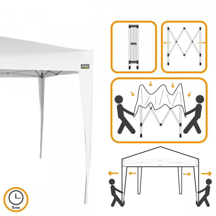Gazebo Aktive White (Refurbished A)