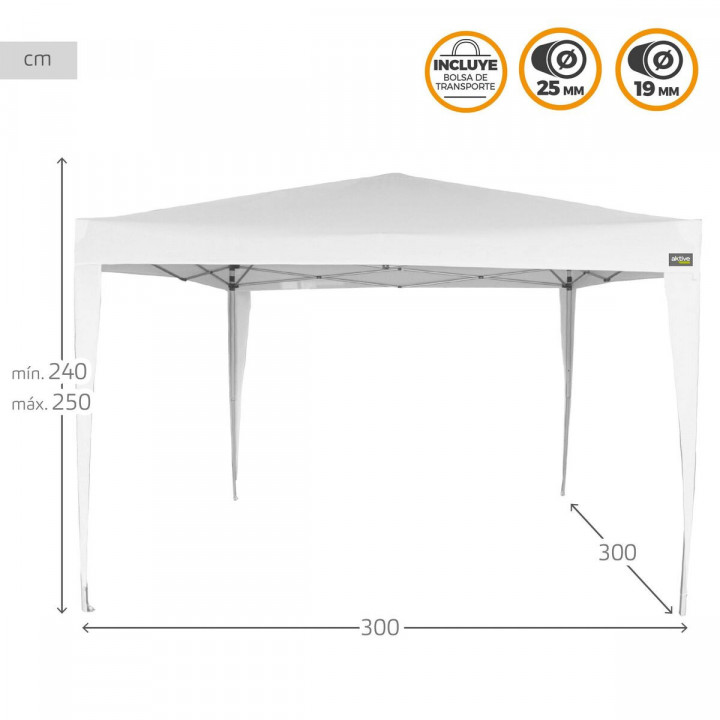 Gazebo Aktive White (Refurbished A)
