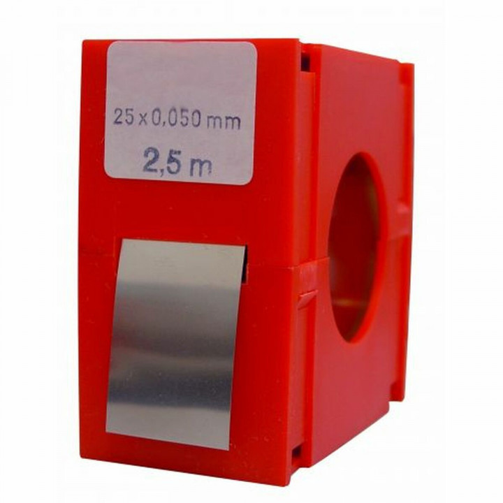 Bobine de feuillard calibré VOGEL 0,08 mm 2500 mm