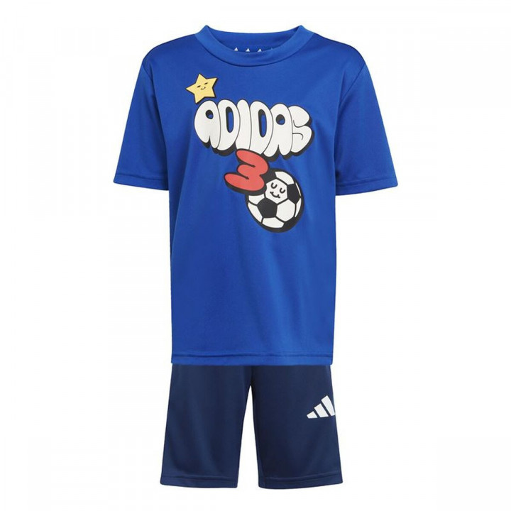 Sportset für Kinder Adidas LK Training-Essentials Fun Blau 2 Stücke