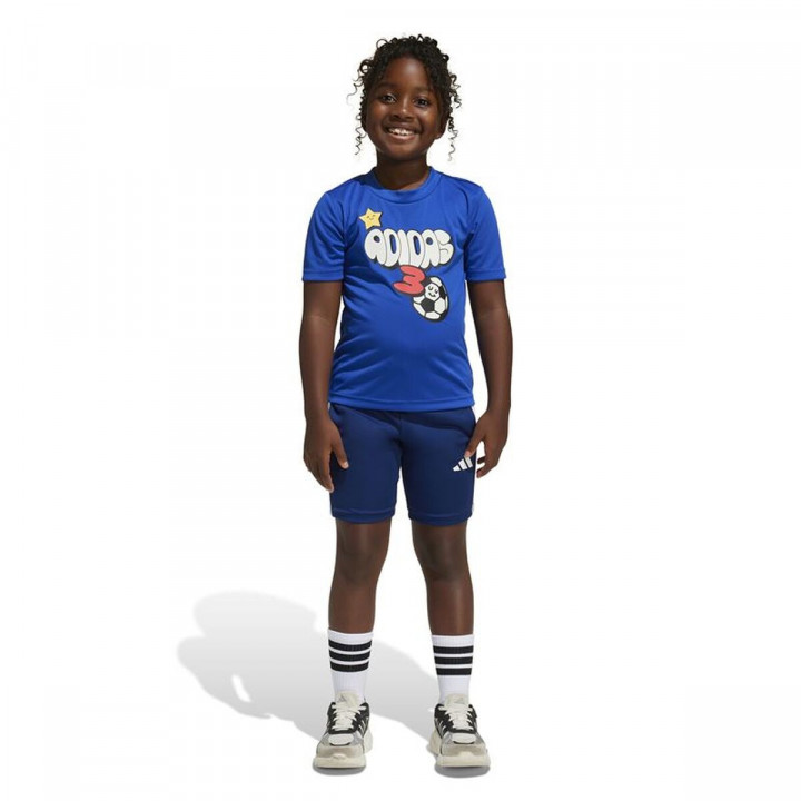 Sportset für Kinder Adidas LK Training-Essentials Fun Blau 2 Stücke