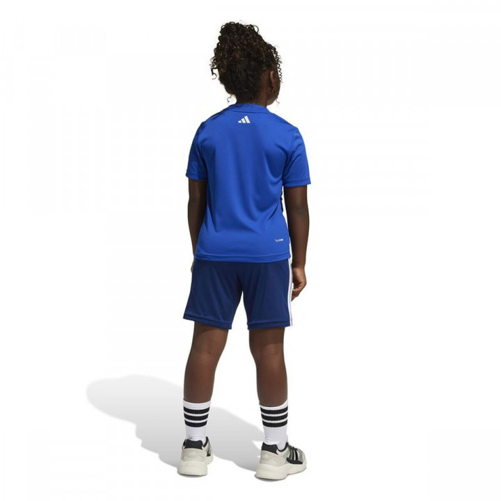 Conjunto Deportivo para Niños Adidas LK Training-Essentials Fun Azul 2 Piezas