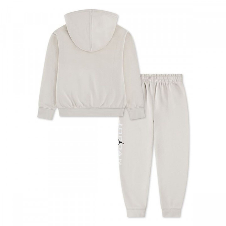 Children's Sports Outfit Jordan Mj Stretch Hbr Flc Set White 2 Pieces