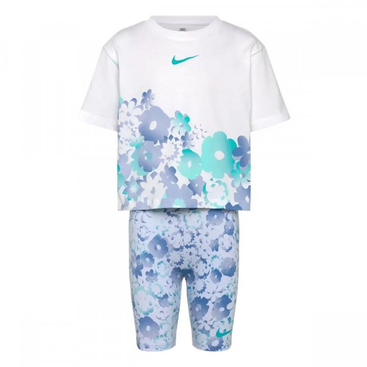 Completo Sportivo per Neonati Nike Nkg Flow-Ral Aop 2 Pezzi