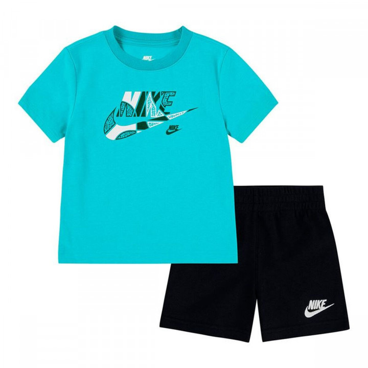 Baby-Sportset Nike Nkb B Nsw Otl Ft Short Set Bunt 2 Stücke
