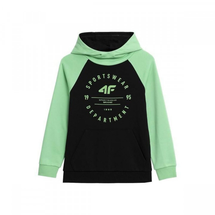 Kinderhoodie 4F M221 Zwart