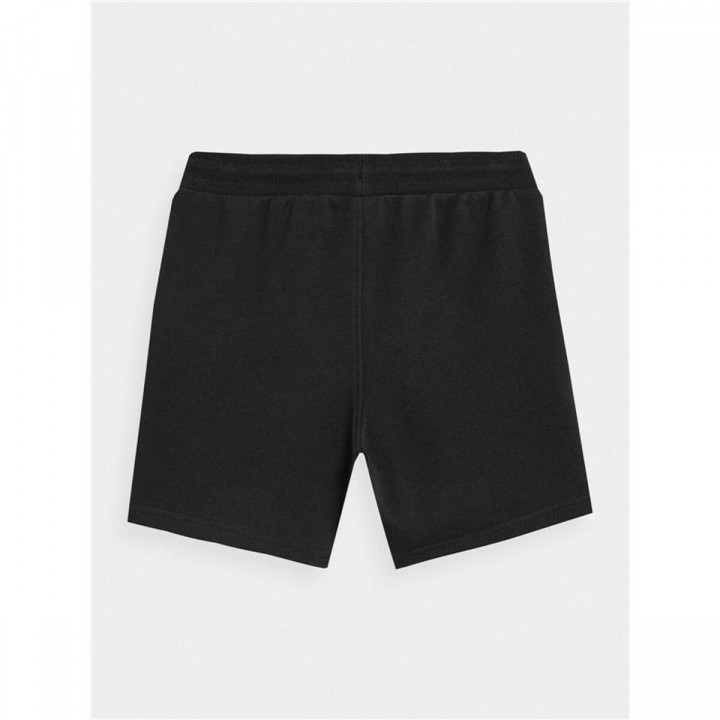 Pantalon court 4F M049 Noir Enfant Homme