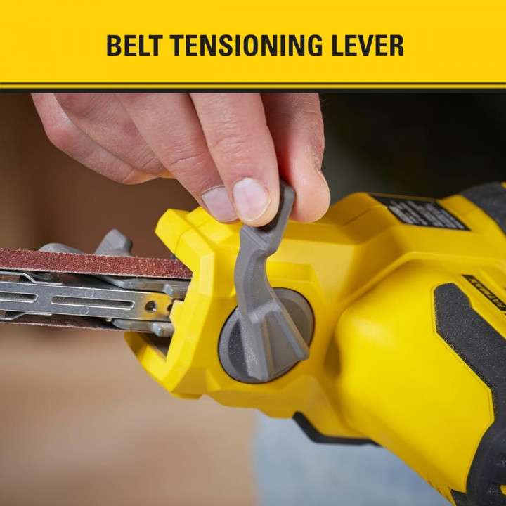 Lijadora de banda Stanley SFMCE210B-XJ