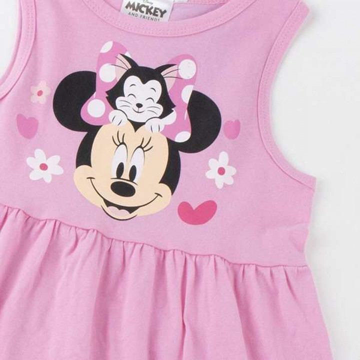 Vestido Minnie Mouse Rosa