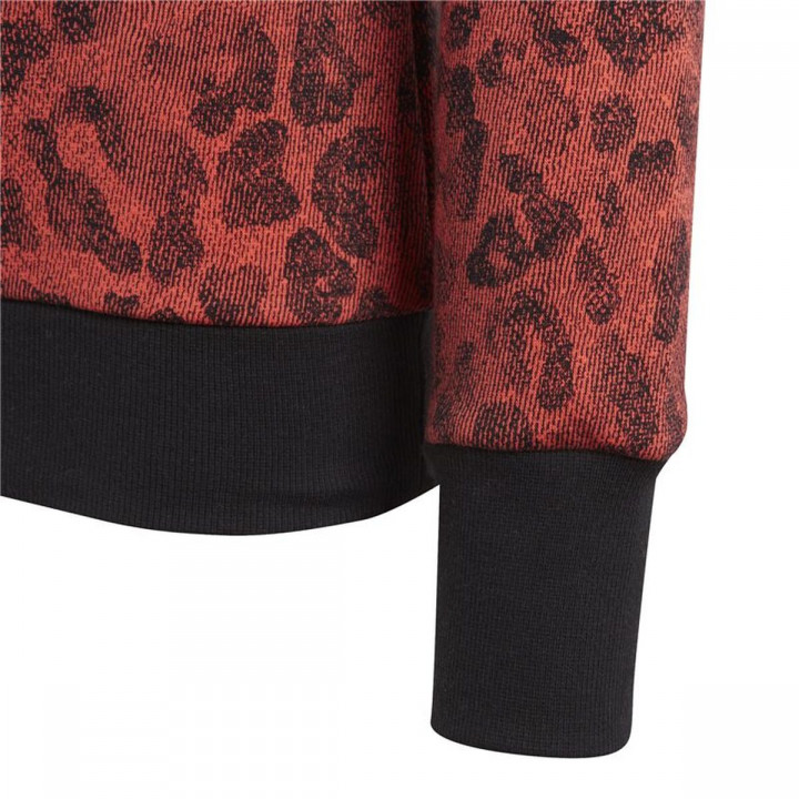 Felpa senza Cappuccio da Bambina Adidas YG Crew Sweat Salmone