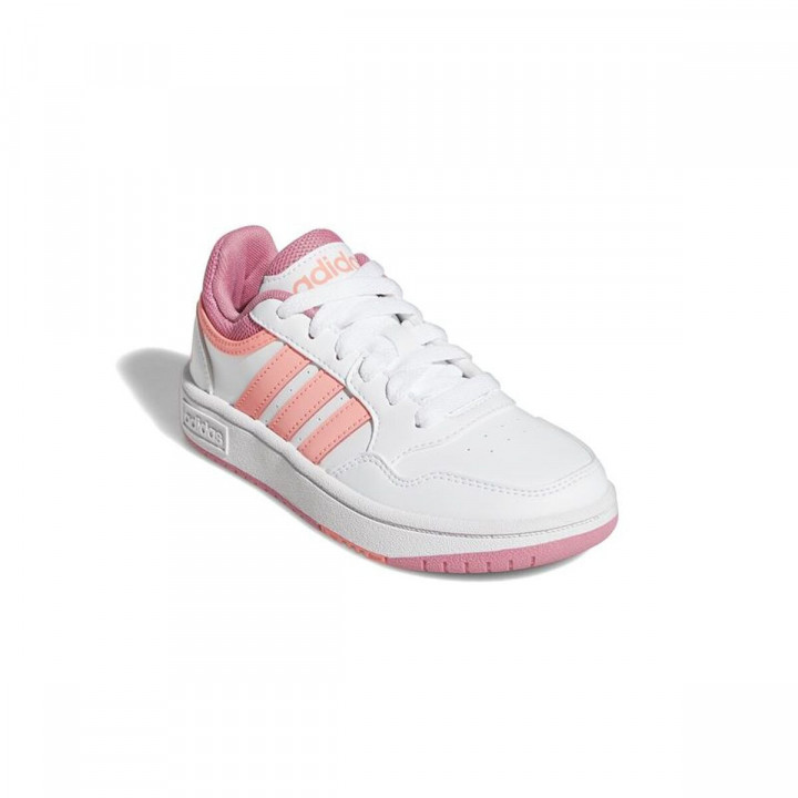 Zapatillas Deportivas Infantiles Adidas Hoops Blanco