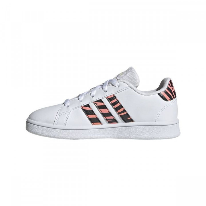Sportschoenen voor Kinderen Adidas Grand Court Print Wit