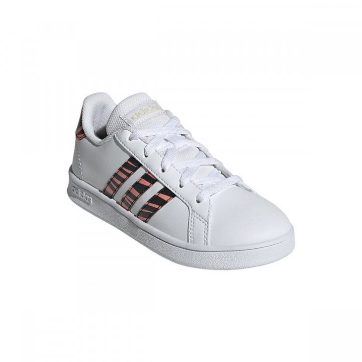 Sportschoenen voor Kinderen Adidas Grand Court Print Wit