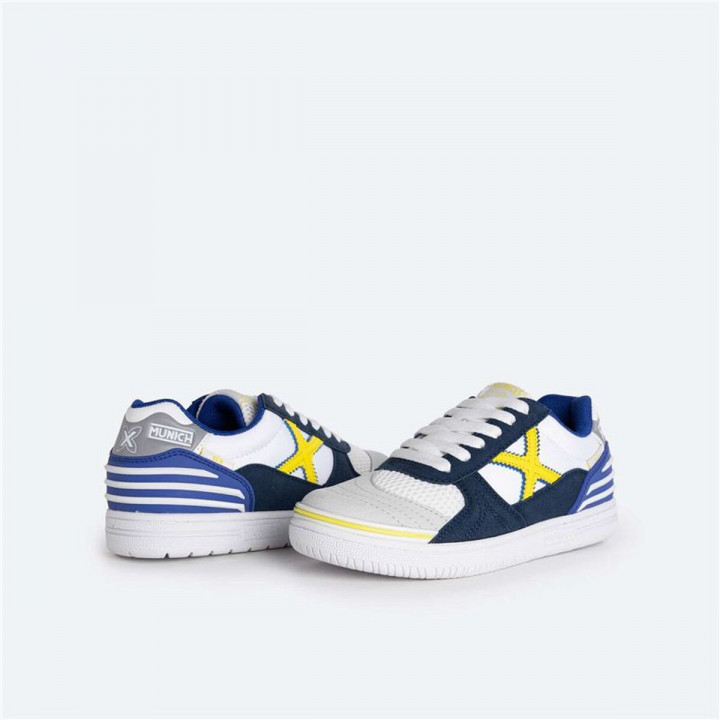 Scarpe Sportive per Bambini Munich G-3 Patch 347 Bianco