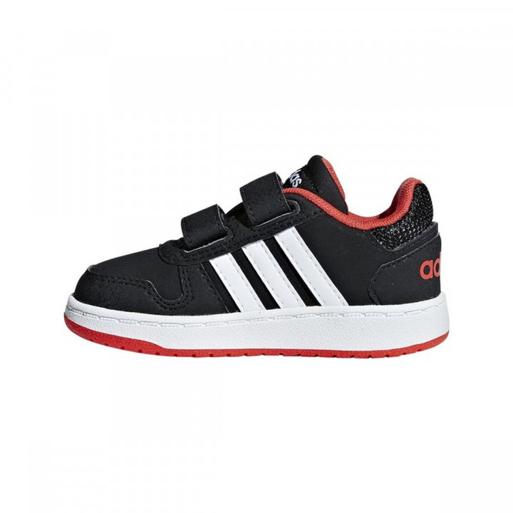 Zapatillas de Deporte para Bebés Adidas Hoops 2.0 Negro