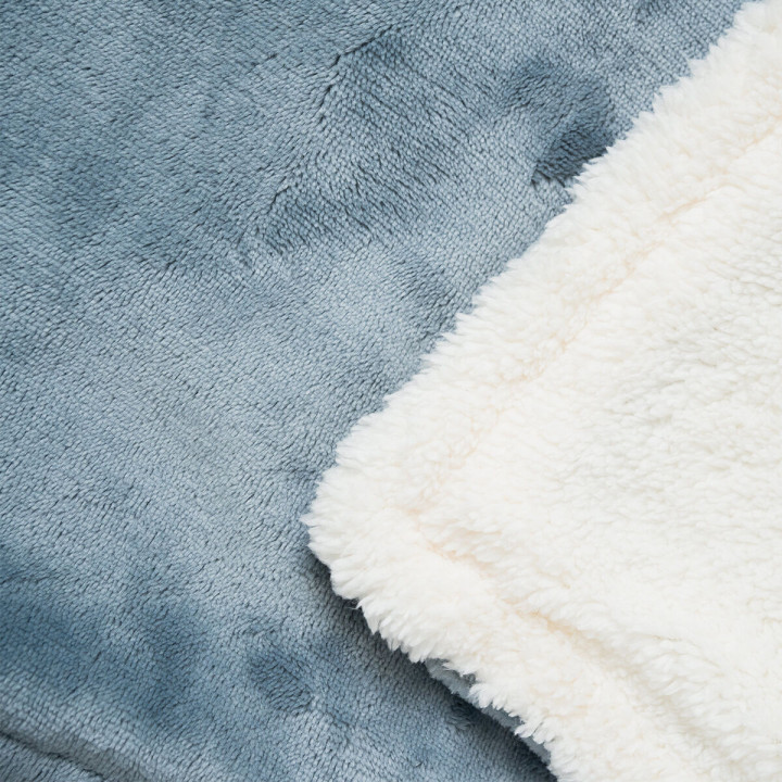 Coperta Elettrica InnovaGoods Bianco Grigio 130 x 180 cm Poliestere (Ricondizionati A)