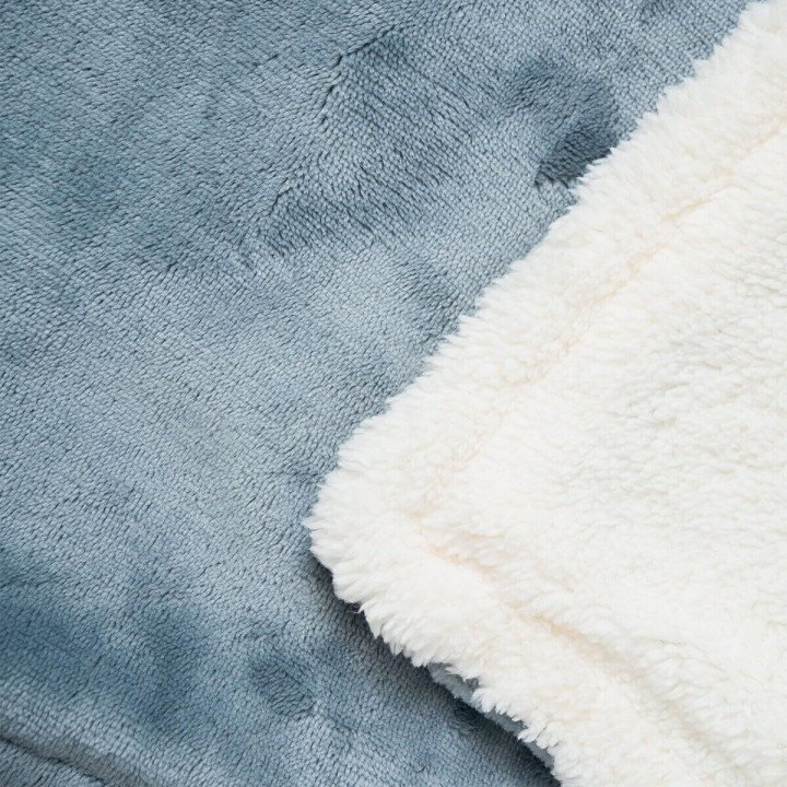 Coperta Elettrica InnovaGoods Bianco Grigio 130 x 180 cm Poliestere (Ricondizionati A)