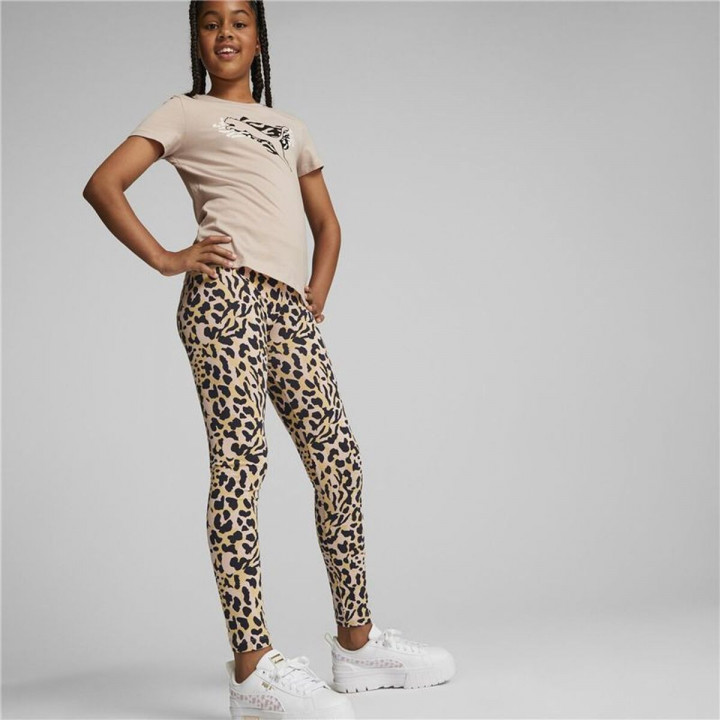 T shirt à manches courtes Enfant Puma Alpha Rose