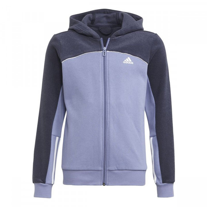 Children's Jacket Adidas Colorblock Light mauve