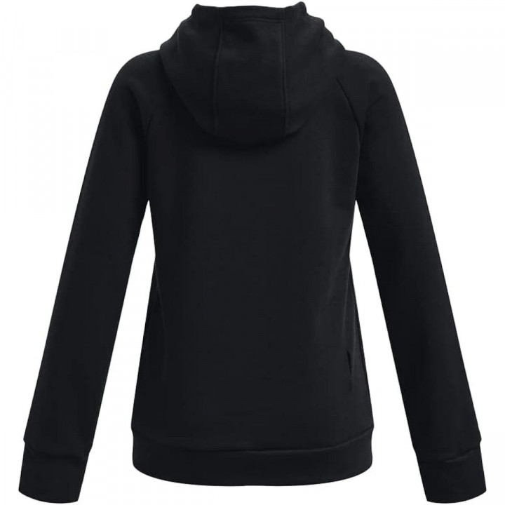 Felpa con Cappuccio da Bambina Under Armour Nero