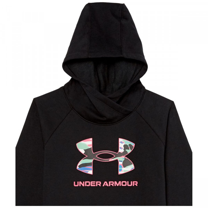Sweatshirt met Capuchon voor Meisjes Under Armour Zwart